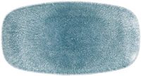 Churchill Raku Topaz Blue Chefs Ovaal Bord 29.8 X 15.2 cm Pak van 12 - DE881