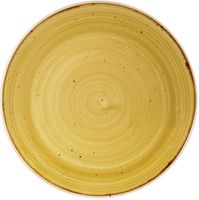 Churchill Stonecast Mustard Lotus Evolve Coupe Bord 21.7 cm Pak van 12 - DF786