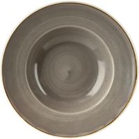 Churchill Stonecast Grey Kom met Brede Rand Large 27.69 cm Pak van 12 - DF796