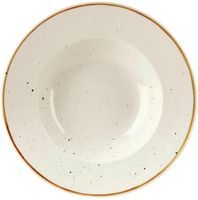 Churchill Stonecast Barley White Kom met Brede Rand Large 27.69 cm Pak van 12 - DF798
