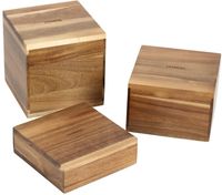 Olympia Frames Acaciahouten Buffetverhogers (set van 3), Olympia DF875