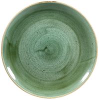Churchill Stonecast Samphire Green Evolve Coupe Bord 26 cm Pak van 12 - DF995