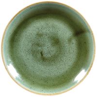 Churchill Stonecast Samphire Green Evolve Coupe Bord 16.5 cm Pak van 12 - DF997