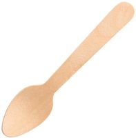 Fiesta berkenhouten theelepel 11cm |  DK398