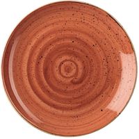 Churchill Stonecast Spiced Orange Evolve Coupe Bord 21.7 cm Pak van 12 - DK537
