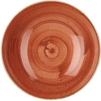 Churchill Stonecast Spiced Orange Evolve Coupe Kom 24.8 cm Pak van 12 - DK540