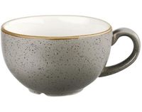 Churchill Stonecast Cappuccinokopjes Grijs 354ml (12 Stuks) - Churchill DK565
