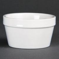Stapelbare ramekin | wit | 95mm | Olympia Tapas | DK829