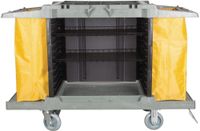 Jantex huishoudwagen 2x 77ltr zakken | DL011