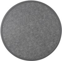 Bolero Rond Tafelblad van Glasvezel Geborsteld Zwart 580 Mm - DL489