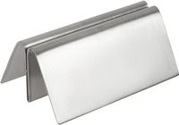 Olympia RVS menukaarthouder driehoekig | DM221