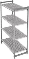 Cambro stelling 183cm hoog 4 schappen - 46cm diep | DM771