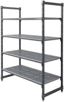 Cambro stelling 183cm hoog 4 schappen - 61cm diep