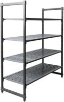 Cambro stelling 183cm hoog 4 schappen - 61cm diep