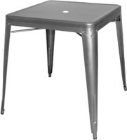 Bolero Vierkante Bistro Tafel Grijs 66cm - Bolero DM904