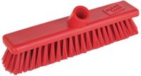 Jantex zachte hygiënische bezem 30cm rood | DN830