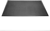 Jantex rubberen anti-vermoeidheidsmat zwart | DP206