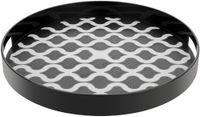 Olympia Kristallon Pc Rond Antislipblad met Handgrepen 355 mm 14" - DP665
