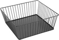 Olympia Wire Voedseldisplay Dienblad Vierkant Zwart 280x280x100mm - DP673
