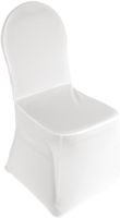 Bolero hoes voor banketstoel wit | DP924