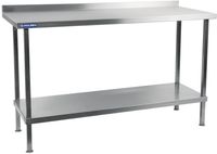 Holmes RVS Wandtafel Met Opstaande Rand 600(D)mm - Holmes DR022