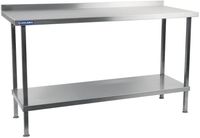 Holmes RVS Wandtafel Met Opstaande Rand 600(D)mm - Holmes DR023