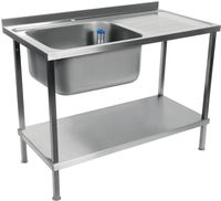 Holmes Enkele Spoelbak Rechterhand Afdruiprek - Holmes DR380