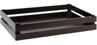 Aps hout Superbox Buffetkrat | Gn 1/1 | Zwart | Dr736