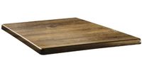 Vierkant tafelblad | Atacama kersenhout | 70cm | Topalit | DR930