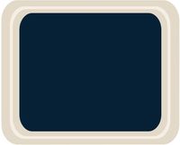 Roltex Original dienblad blauw 42x32cm |  DS089