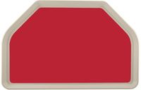 Roltex Original dienblad rood 37,5x26,5cm |  DS093