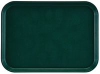 Cambro Epictread rechthoekig antislip glasvezel dienblad donkergroen 35x27cm | DS519