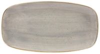 Churchill Stonecast Grey Chefs Ovaal Bord 27 X 12.7 cm Pak van 12 - DW335