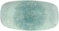 Churchill Raku Jade Green Chefs Ovaal Bord 29.8 X 15.2 cm Pak van 12 - DW405