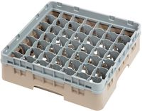 Cambro Camrack vaatwaskorf met 49 compartimenten max. glashoogte 9,2cm | DW561