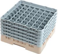 Cambro Camrack vaatwaskorf met 49 compartimenten max. glashoogte 25,7cm | DW562