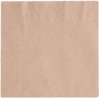 Vegware composteerbare ongebleekte lunchservetten 33cm | DW621