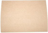 Vegware composteerbaar ongebleekt vetvrij papier 38x27,5cm | DW631