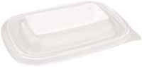 Fastpac Deksels Voor Kleine Rechthoekige Voedseldozen 500ml (300 Stuks) - Fastpac DW783