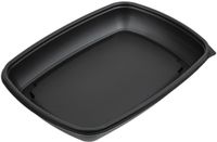 Fastpac Grote Rechthoekige Voedseldozen 1350ml (150 Stuks) - Fastpac DW784