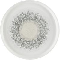 Churchill Super Vitrified Churchill Studio Prints Fusion Grey Bord met Opstaande Rand 25.9 cm Pak van 6 - DX830