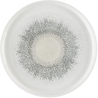 Churchill Super Vitrified Churchill Studio Prints Fusion Grey Bord met Opstaande Rand 21 cm Pak van 6 - DX831