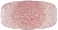 Churchill Super Vitrified Churchill Raku Pink Quartz Chefs Ovaal Bord 35.2 X 18.7 cm Pak van 6 - DX843