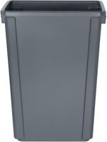 Jantex Smalle Afvalbak Grijs 60ltr - DX965