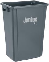 Jantex Smalle Afvalbak Grijs 60ltr - DX965