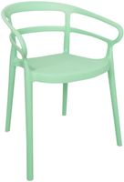 Bolero Mateo Caféstoelen Mintgroen (Pak van 2) - DX981