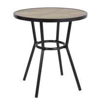 Bolero Marston Ronde Buitentafel Zwart 700mm - DX986
