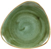 Churchill Stonecast Samphire Green Lotus Bord 17.8 cm Pak van 12 - DY049