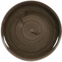 Churchill Stonecast Patina Evolve Iron Black Schalen 324mm (Pak van 6) - DY900