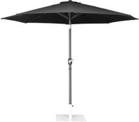Bolero Sevilla Ronde Parasol 3m Diameter Zwart - DZ870